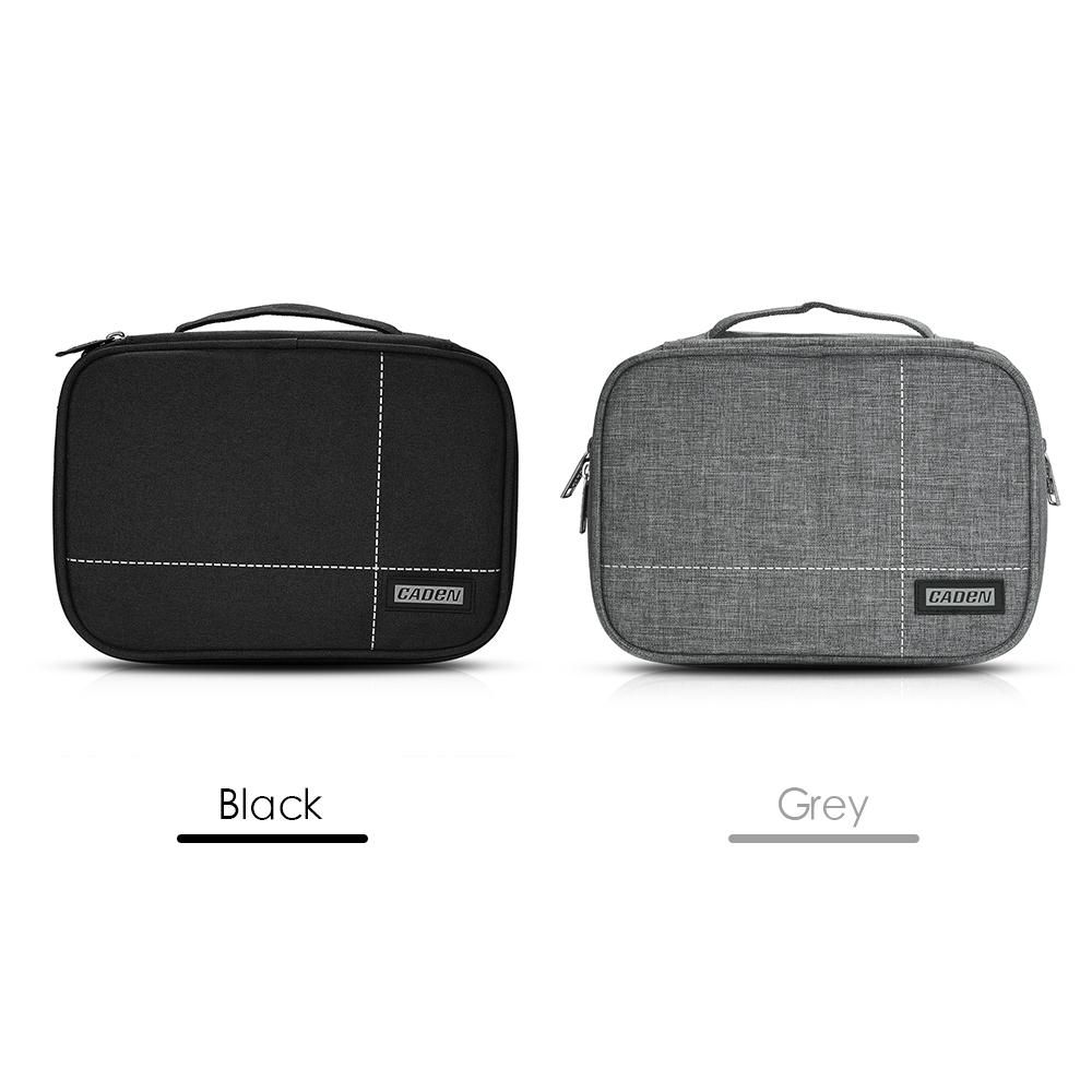 Portable Travel Makeup Bag Case Toiletry Cosmetics Bag Organizer Electronics Camera Bag