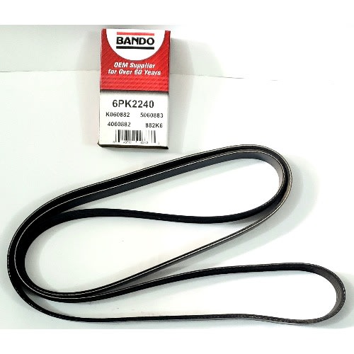 Bando 6pk2240 A/c- Alternator - Power Steering Water Pump Belt