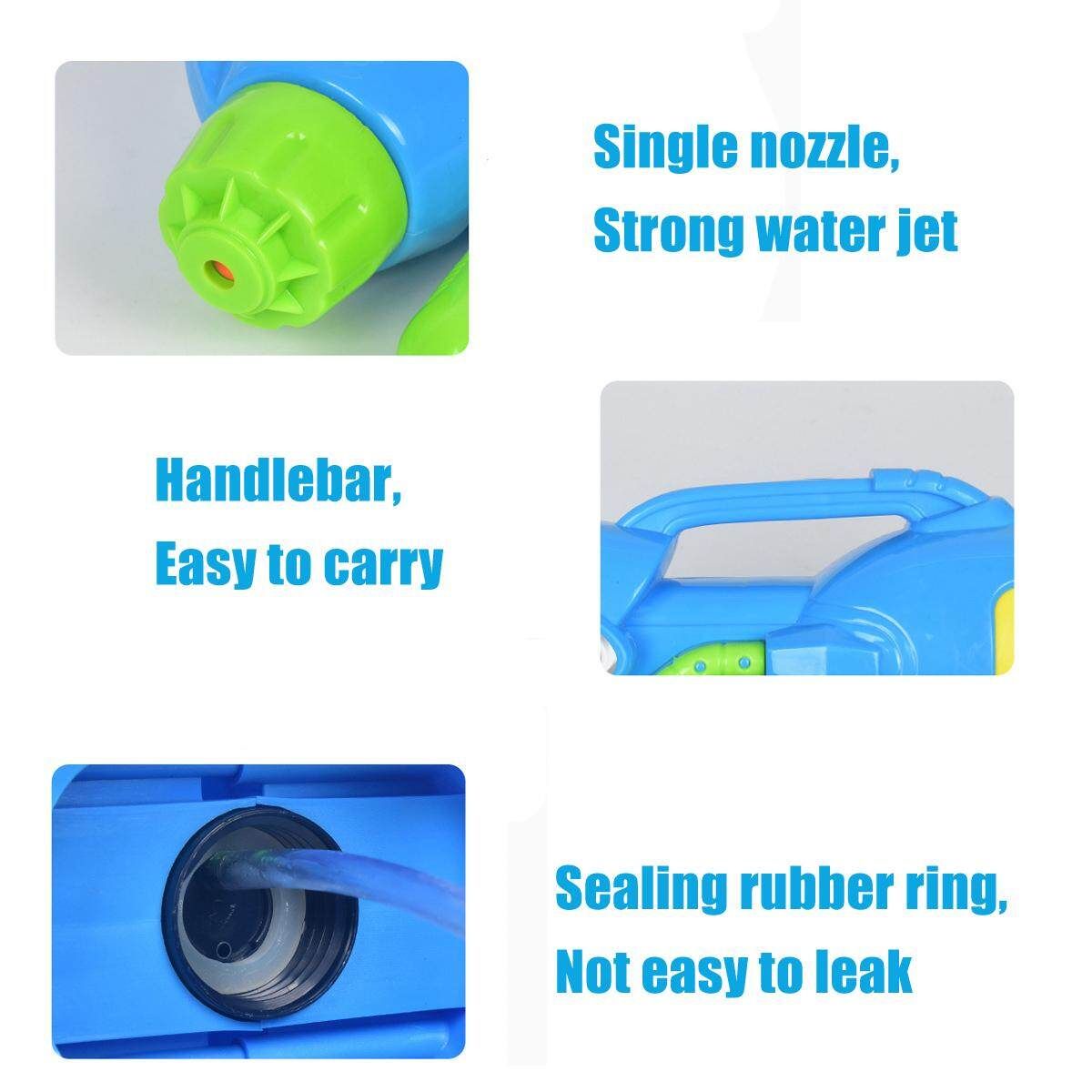 Blue/Red High Water Soakers 800ML Capacity Large Range Water Soakers