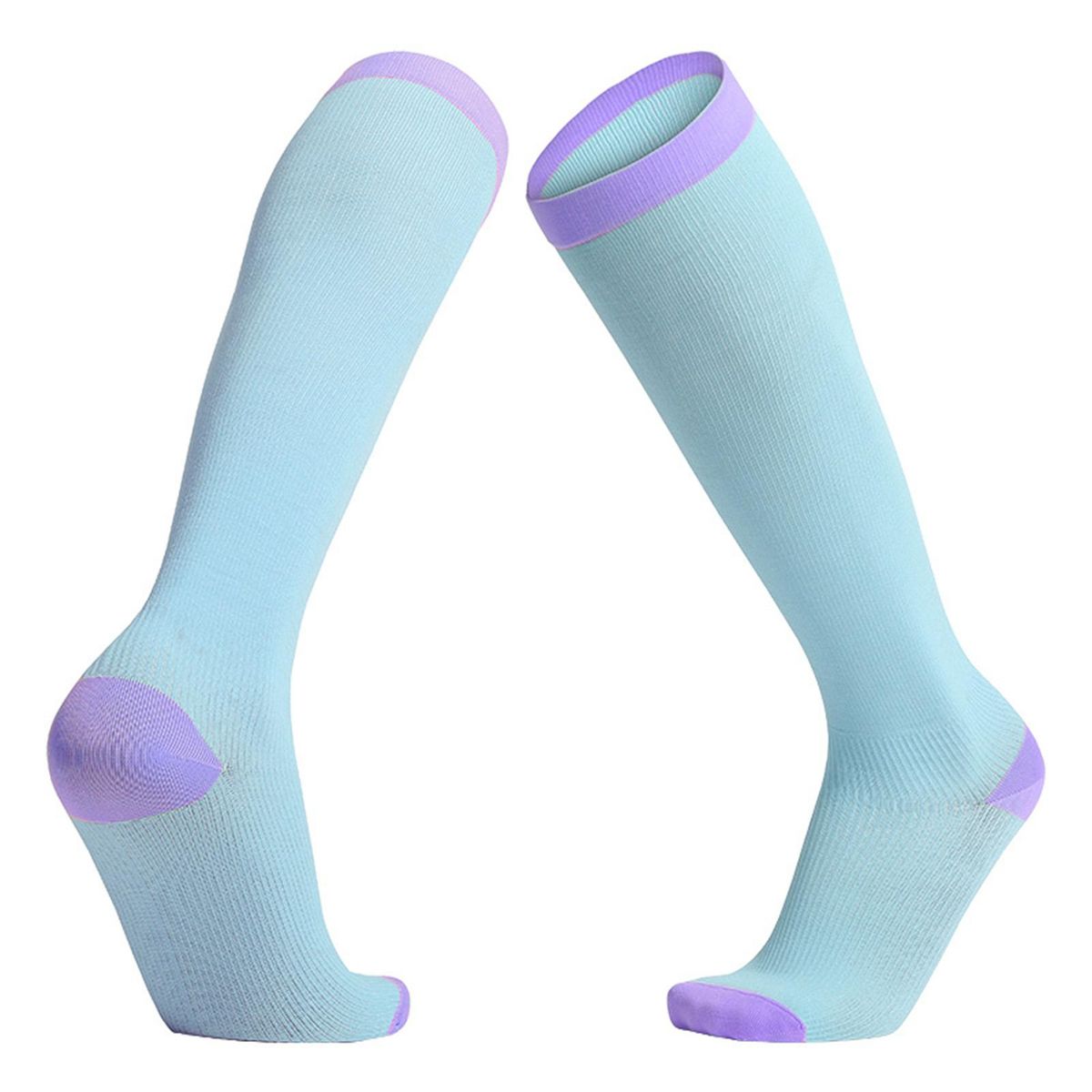 Sport Over the Calf Socks for Running Marathon Soccer Cycling Standing Athletic Stockings