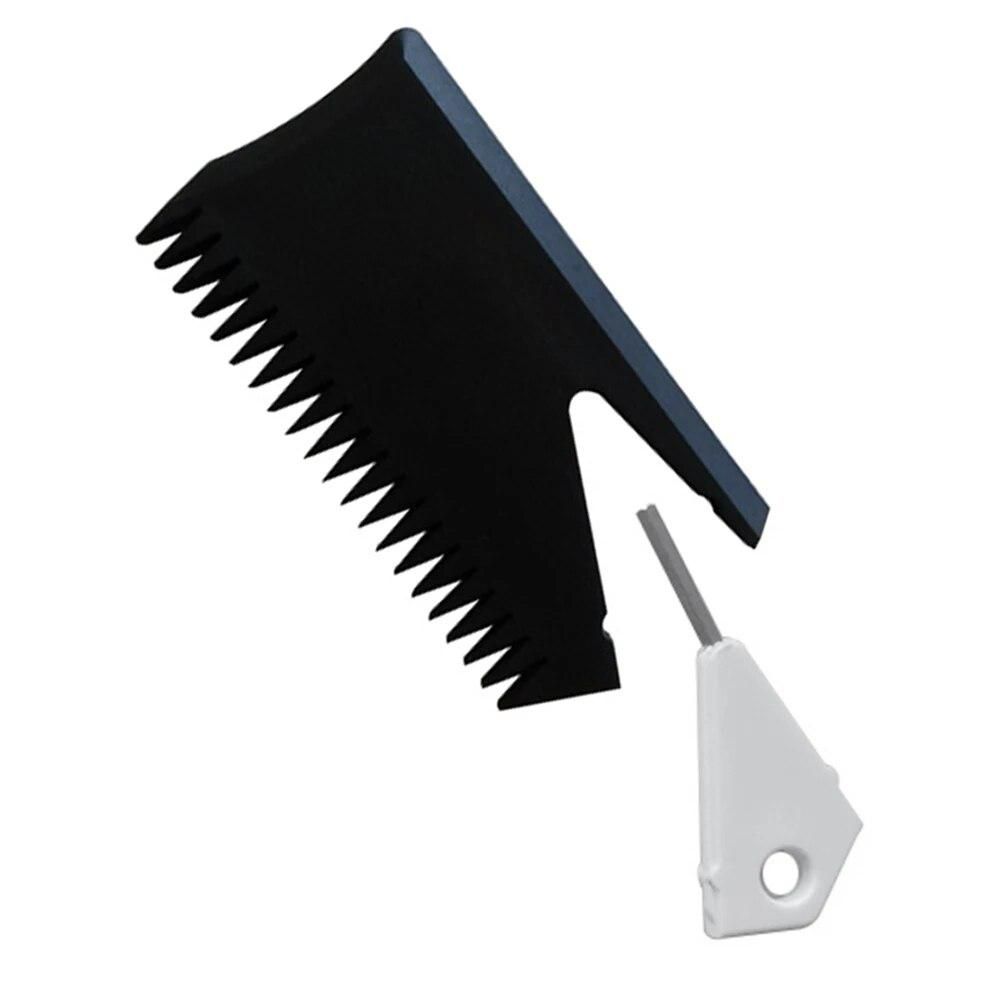 Surfboard Wax Comb With Fin Key Surf Board Wax Comb Cleaning Remover Skimboard Surfing Accessory For Cleaning Pressure Ding Rail