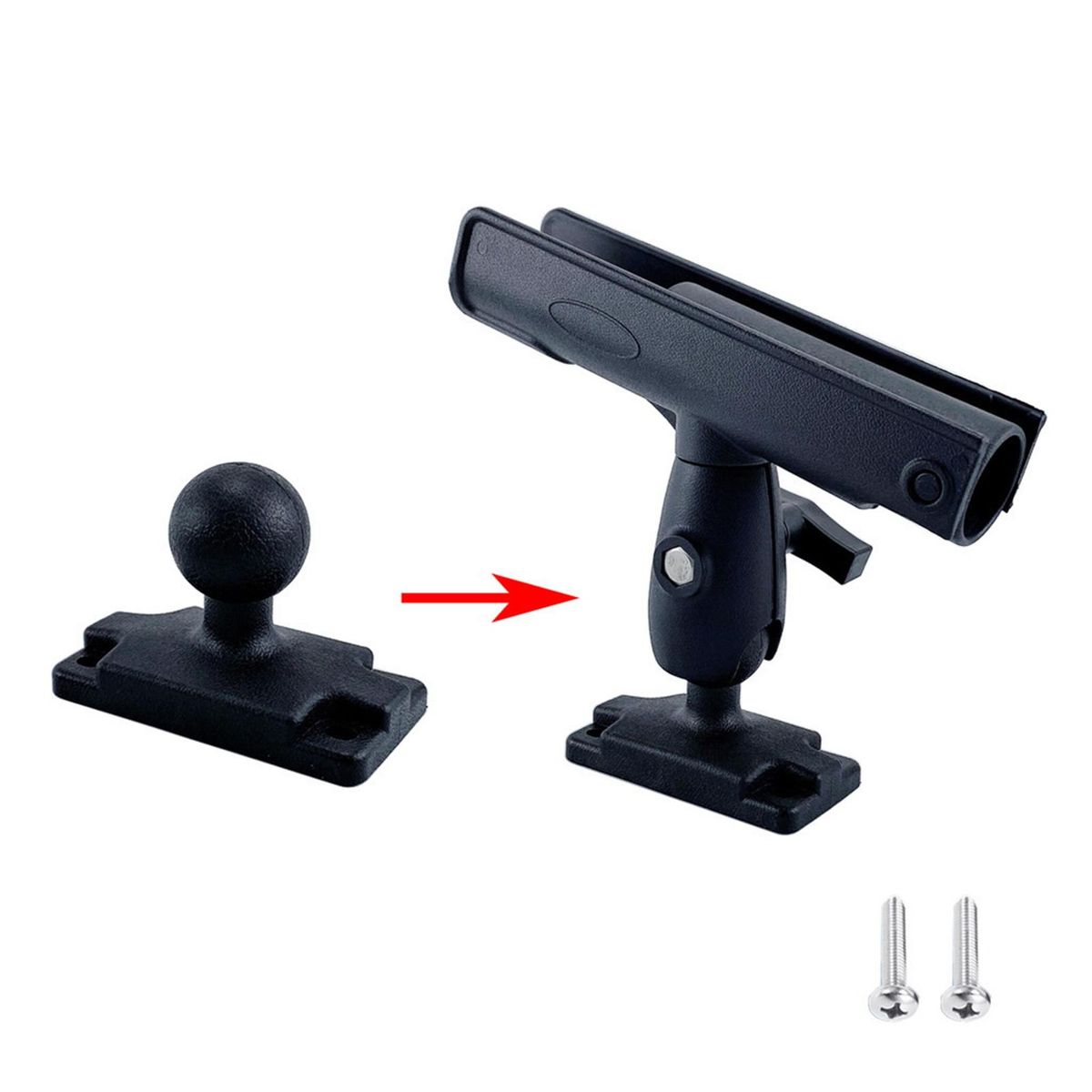 Fishing Rod Rest Swivel Fishing Rod Holder Pole Stand with Screws