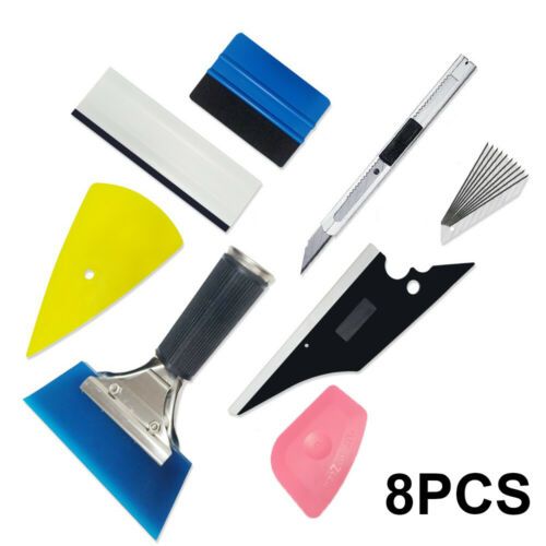 8 PCS/Set Car GlProtective Film Car Window Wrapping Tint