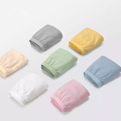 7PCS Travel Disposable Woman Underwear Cotton Panties