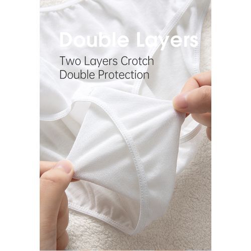 7PCS Travel Disposable Woman Underwear Cotton Panties