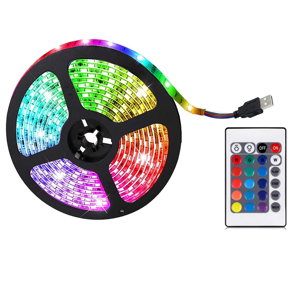 LED Lights For TV PC Gaming Monitor TV LED Backlight Remote