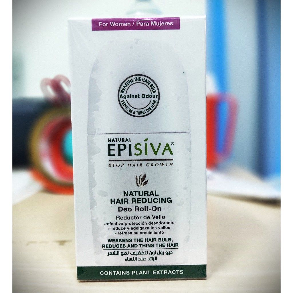 EPISIVA HAIR REDUCING DEO ROLL-ON FOR WOMEN 50ML