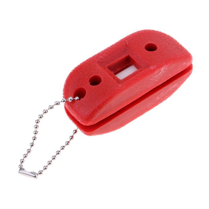 Ice Skating Edge Conditioner Sharpening Care Kit Red