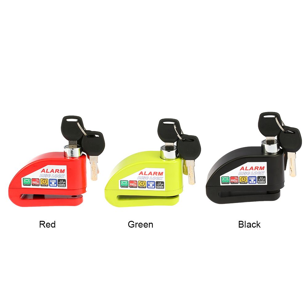 Motorcycle Scooter Bicycle Disc Brake Lock Security