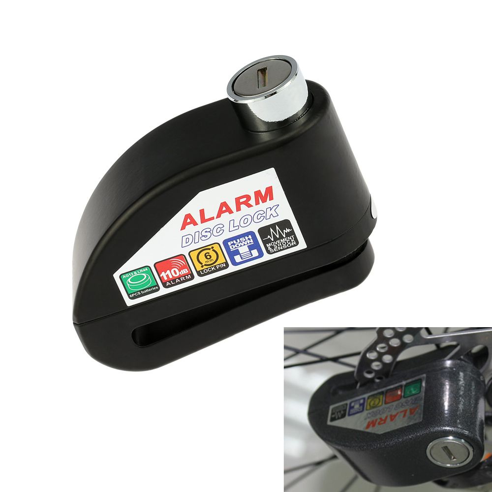 Motorcycle Scooter Bicycle Disc Brake Lock Security