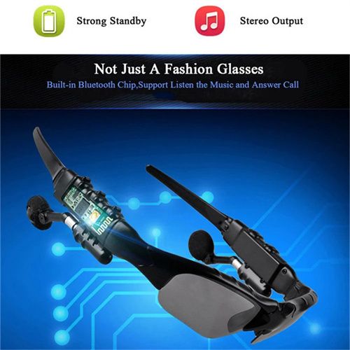 Wireless Handsfree Bluetooth Headset  Riding Eyes Glasses