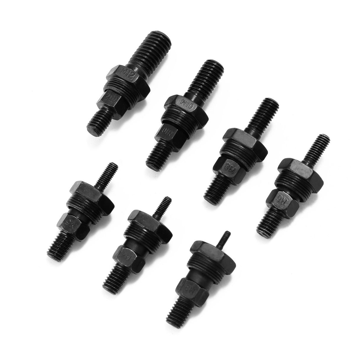 7pcs Riveter Machine Accessory Threaded Mandrel Rivet Nut