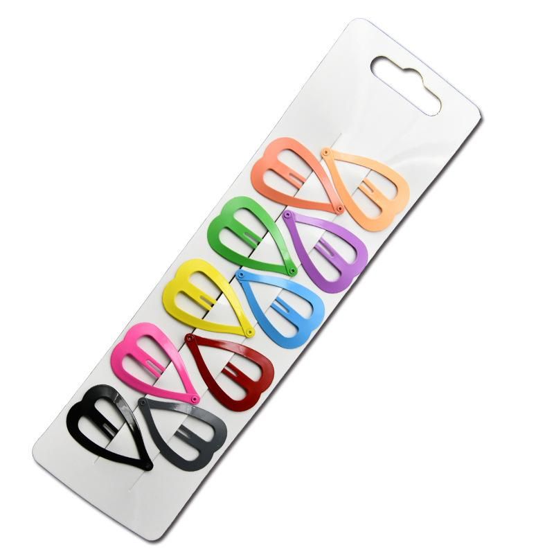 10Pcs Cute Snap Hair Clips Premium Metal For Baby Girls Birthday Gifts