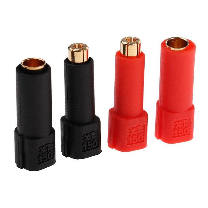 4 Pairs RC Model Golden Banana Connector XT150 Female Male Plugs For