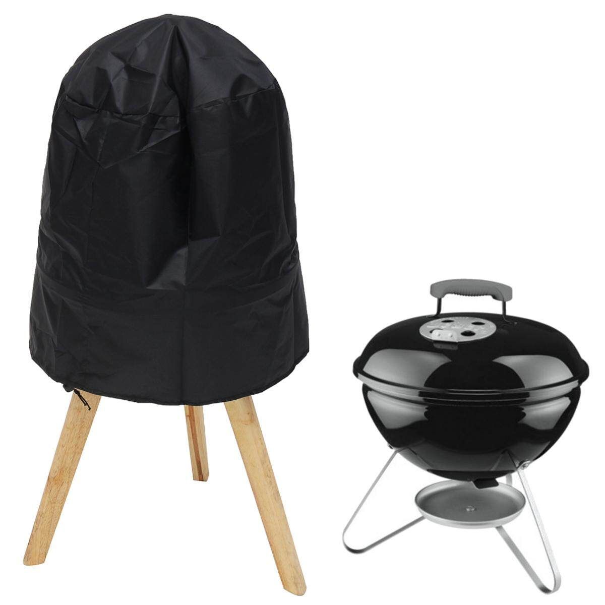 BBQ Grill Cover Fits Stand-Up Charcoal Grill Serving Outdoor Round 14''-15''