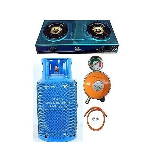 Stainless Cooker + 12.5kg Cylinder + Regulator & Accessories