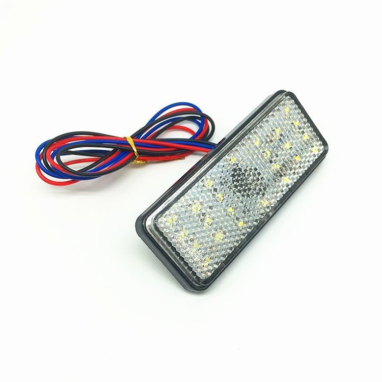 2 PCS Motorcycle Car Trailer DC 12-15V 24-LED Indicator Lamp