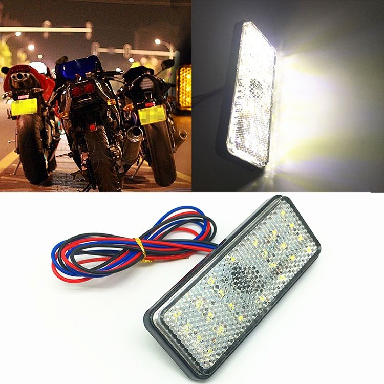 2 PCS Motorcycle Car Trailer DC 12-15V 24-LED Indicator Lamp