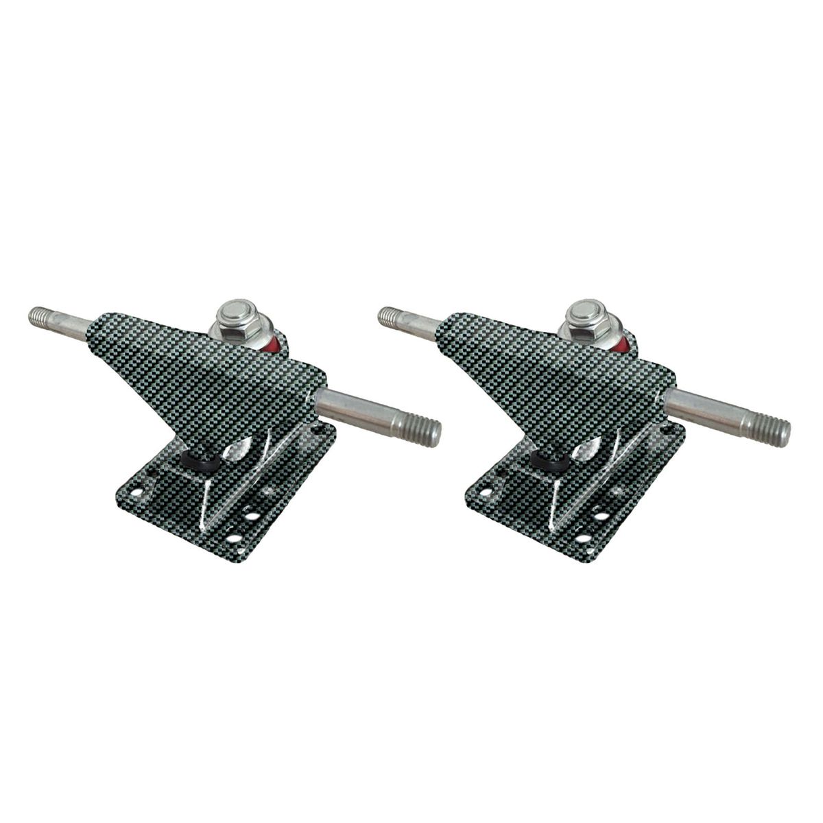 1 Pair 3.25" Skateboard Truck Aluminum Cruiser Mini Trucks Stripe