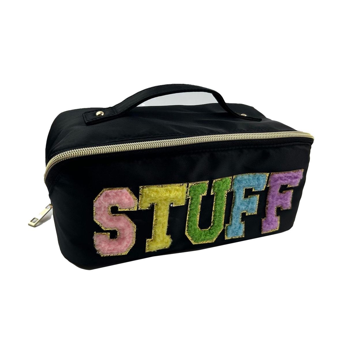 Makeup Organizer Bag Travel Wash Bag Cosmetic Organizer Pouch Black