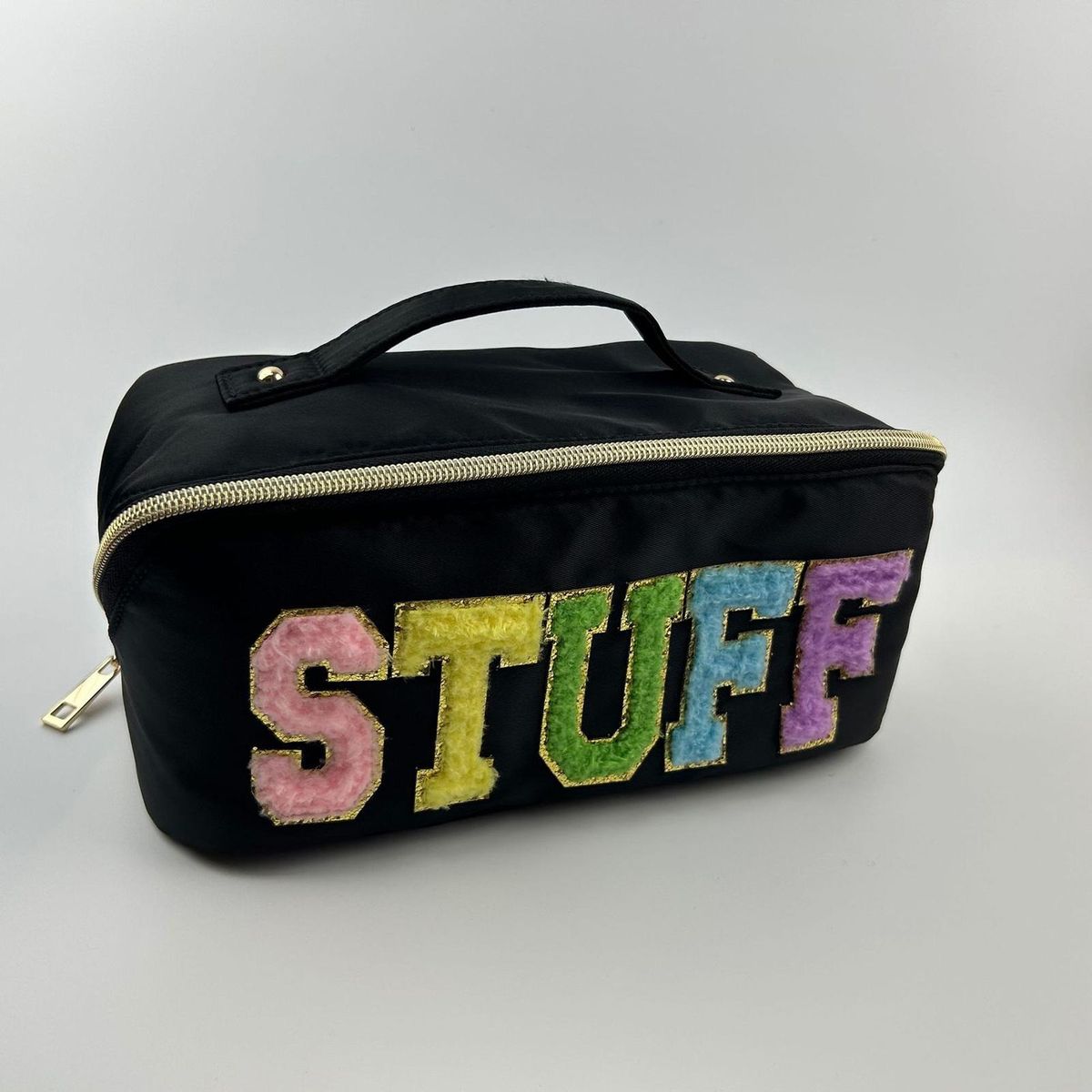 Makeup Organizer Bag Travel Wash Bag Cosmetic Organizer Pouch Black