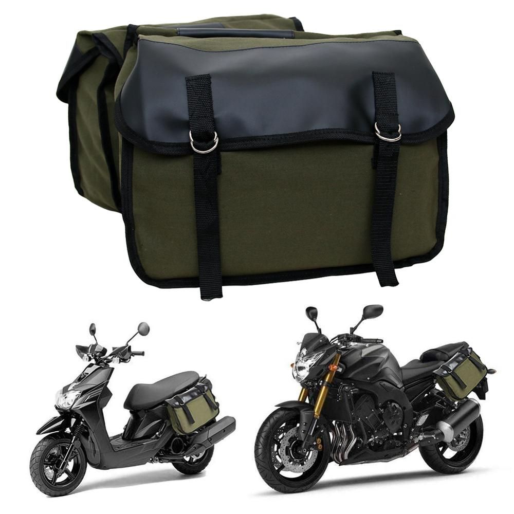 Universal Motorcycle Saddle Bag Double Bag Rack Bag Moto