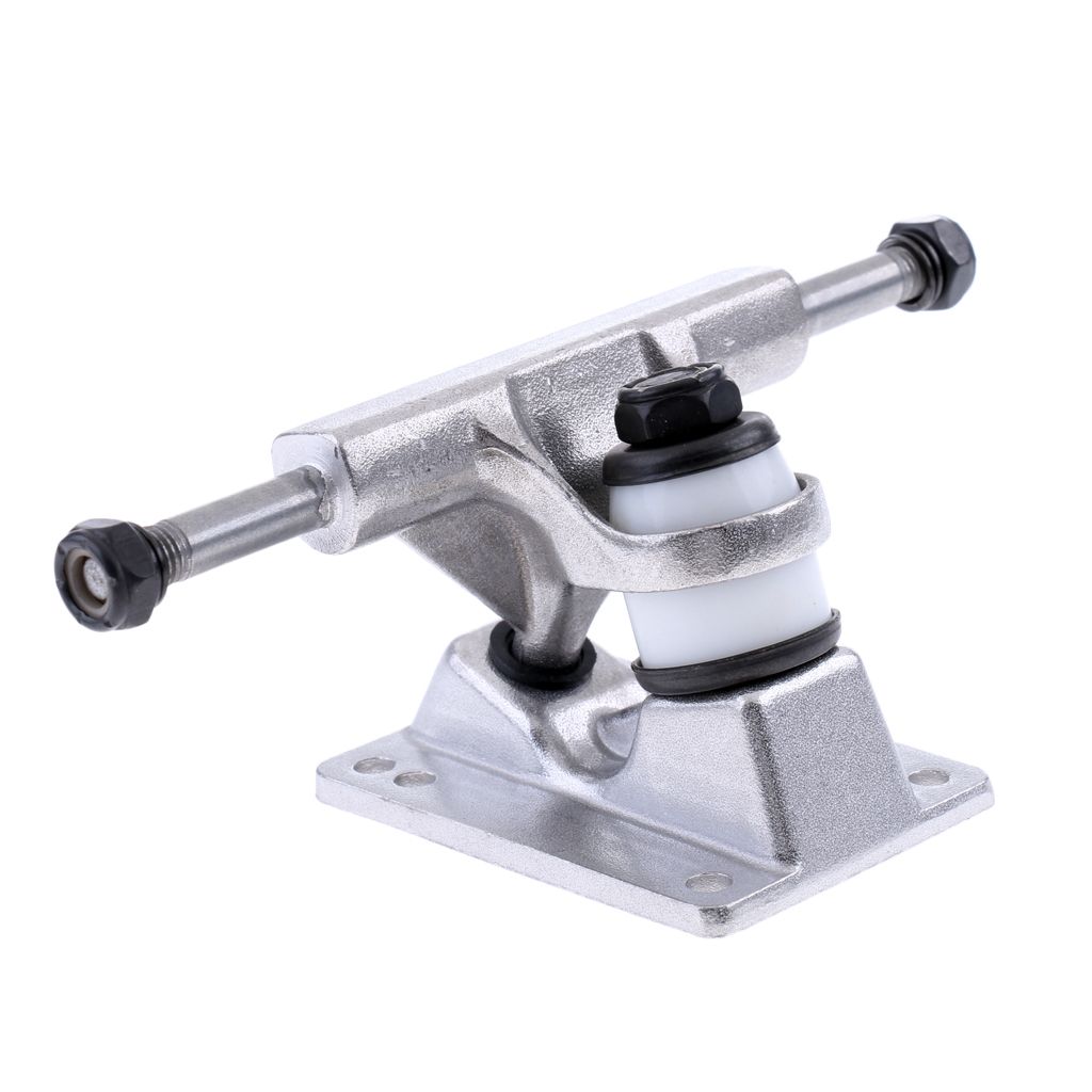 Lightweight 3.25"/83mm Skateboard Truck Longboard Truck Silver
