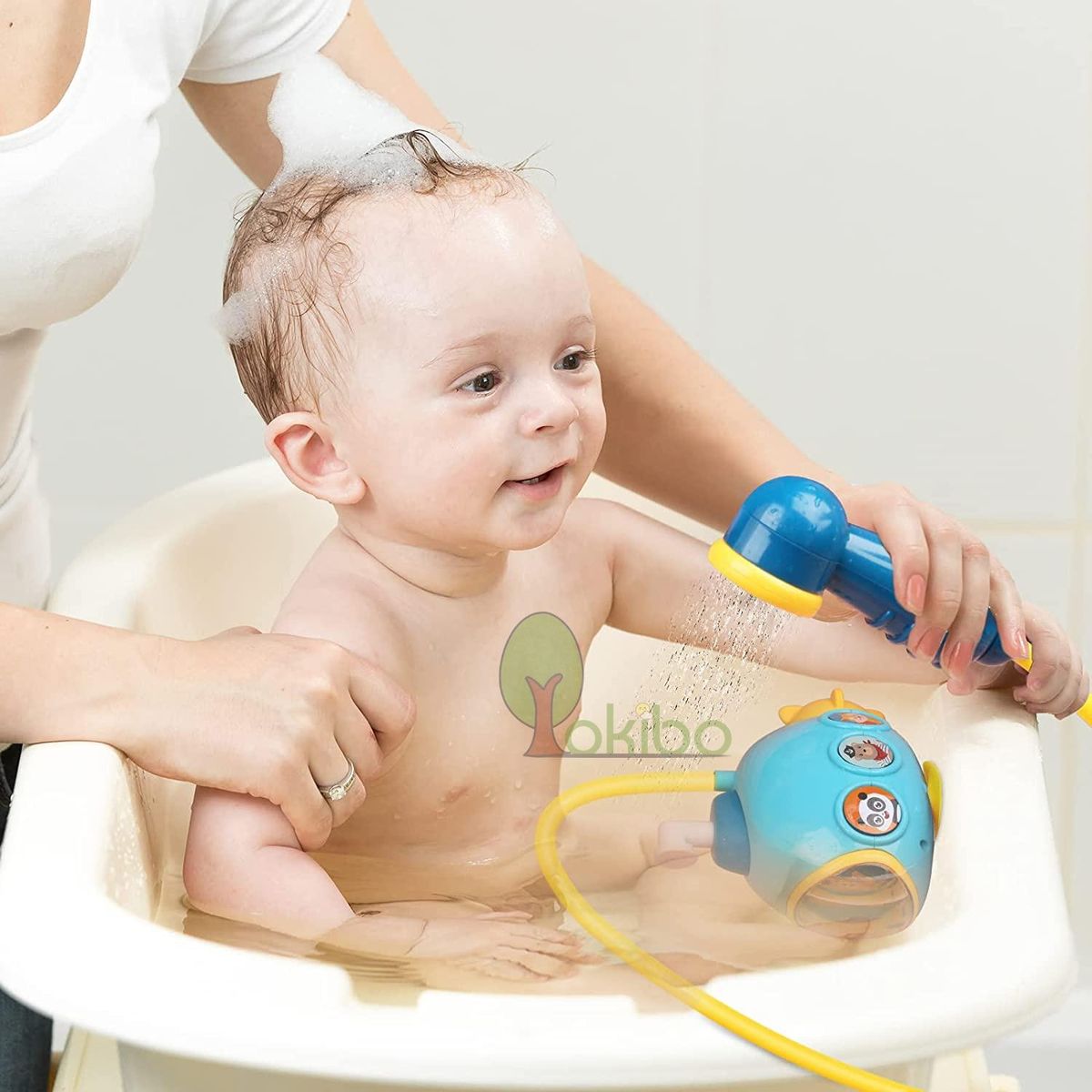 Baby Bath Toys for Kids Submarine Shower Toys Water Toys Spray Water Toys for Kids Baby Shower Set Bathtub Toy Baby Water Toys
