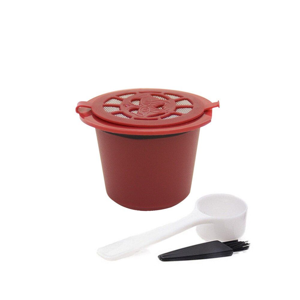 Coffee Capsule For Refillable Coffee Filters Capsules Cup Dripper Coffee Accessories Get 1 Spoon 1 Brush