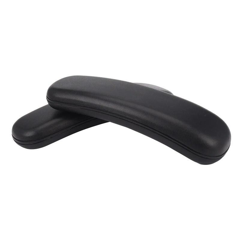 Office Chair Parts Arm Pad Armrest Replacement 9.75" x 3" (Black)