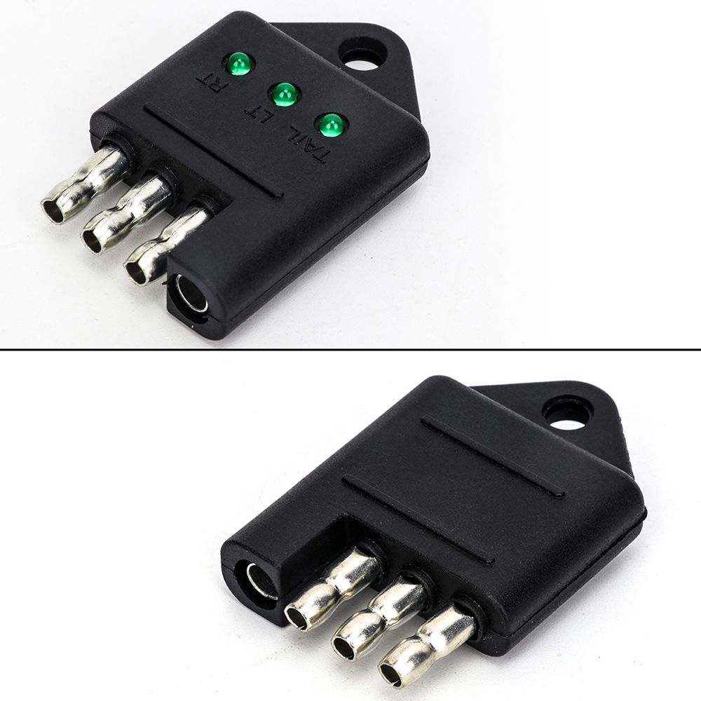 4 Way Trailer Tester Connector Trailer Bedrading Wiring