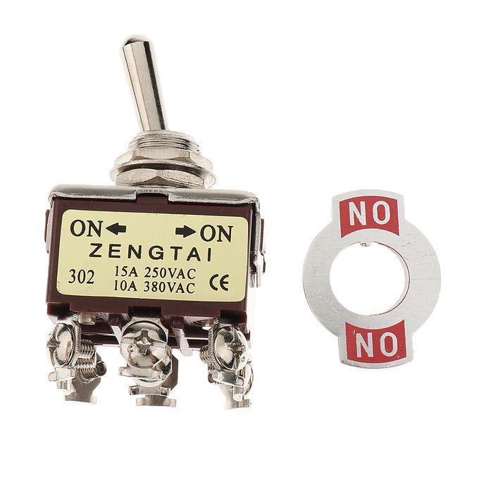Car Truck ATV OnOn 9 Pins Toggle Switch AC 250V 15A380V 10A