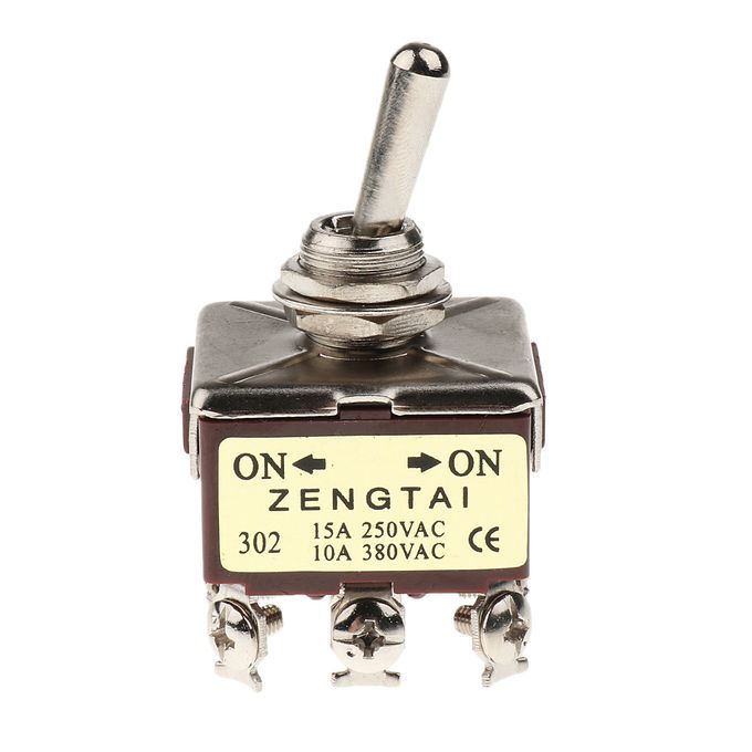 Car Truck ATV OnOn 9 Pins Toggle Switch AC 250V 15A380V 10A