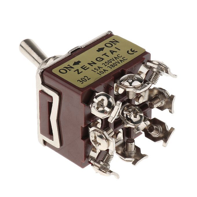 Car Truck ATV OnOn 9 Pins Toggle Switch AC 250V 15A380V 10A