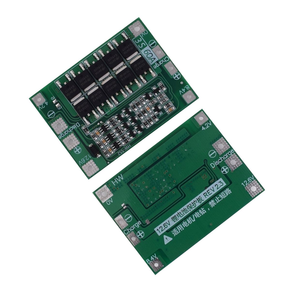 3S 60A Li-ion Cell Protections Board Enhance Version Lithium