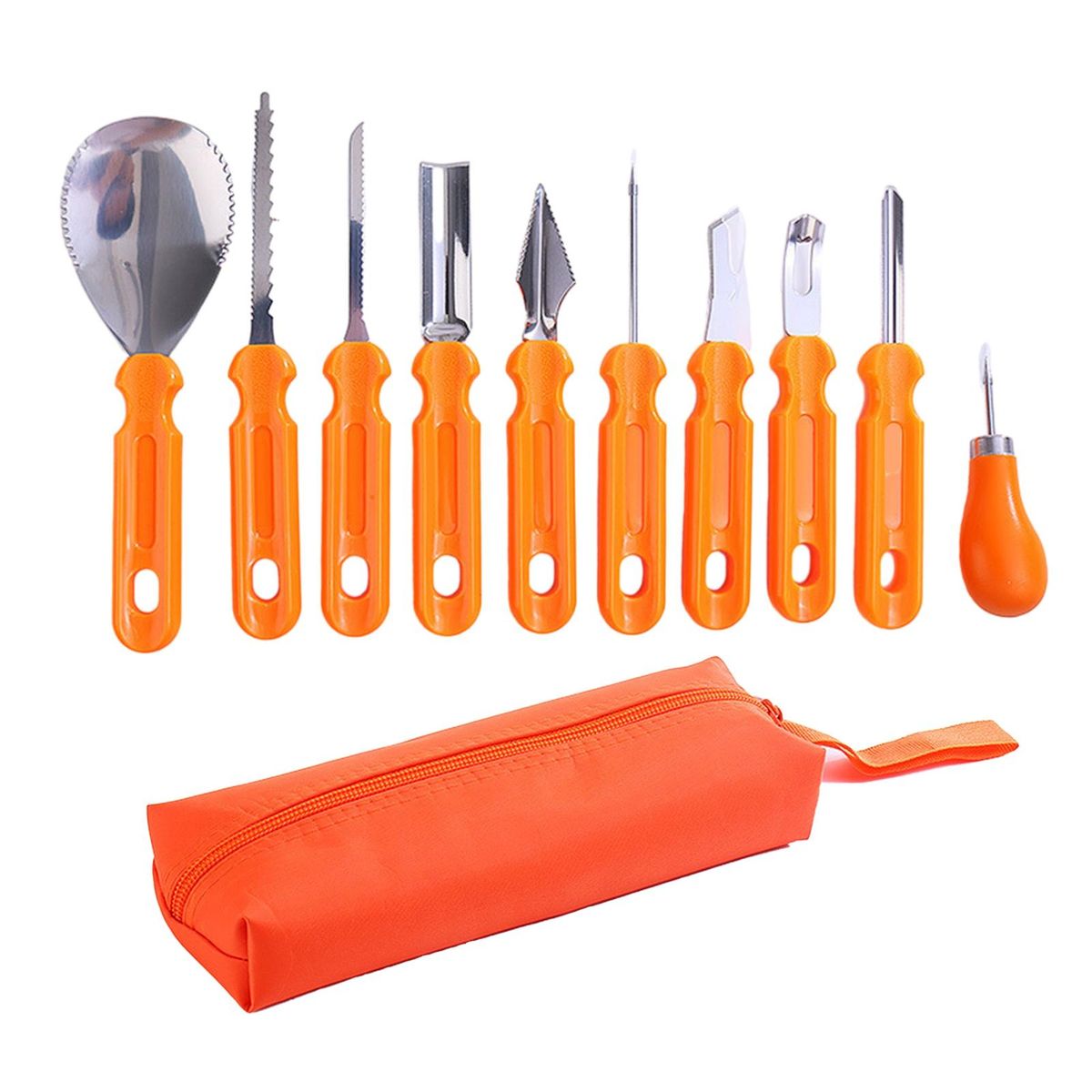 Pumpkin Carving Tools Halloween Pumpkin Carving Kit 10 Pcs Stainless