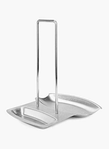 Pan Cover and Spoon Holder Stainless Steel Pan Pot Lid Rack Bracket Stand Spoon Rest Stove Organizer Home Storage Soup Spoon Rests Kitchen Tools