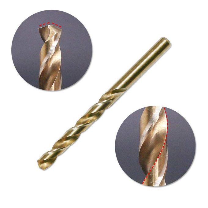13pcs HSS Twist Drill Bit Set W/ Index Case Number Letter 1.5-6.5mm