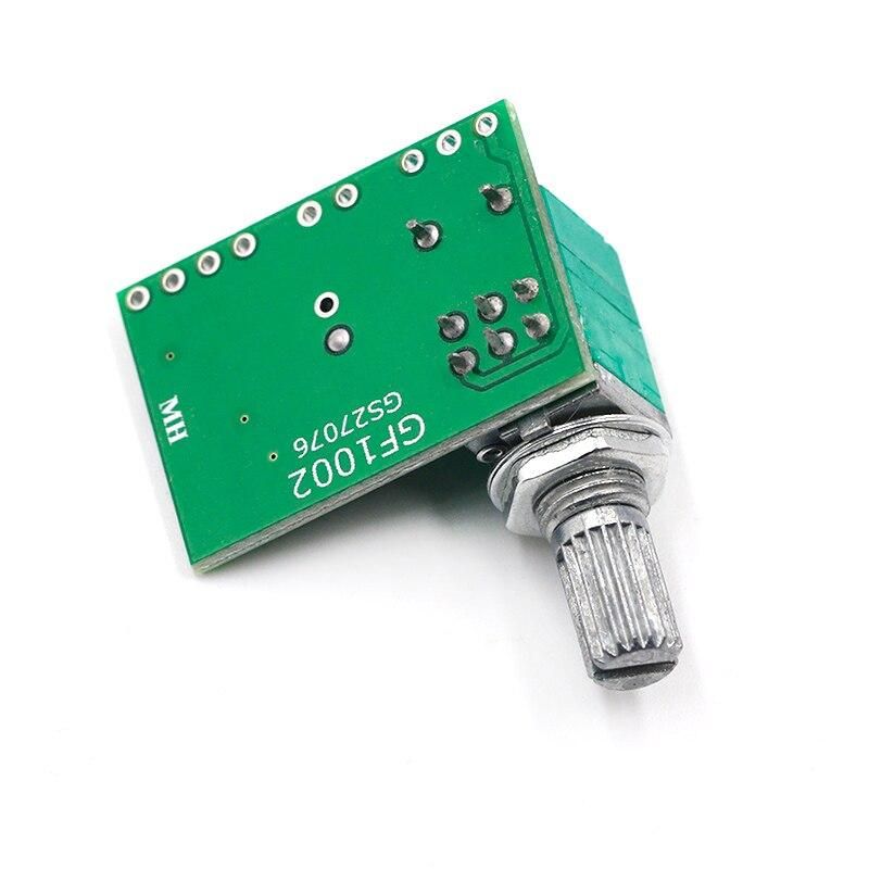 PAM8403 mini 5V digital amplifier board with switch potentiometer can be USB powered