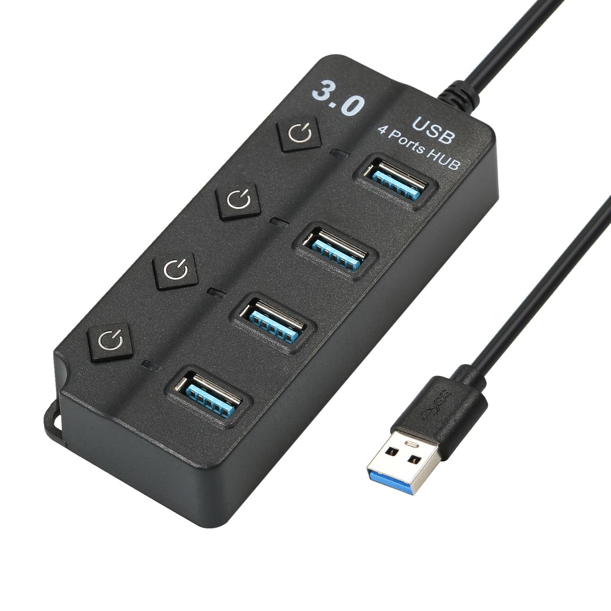 4-in-1 High-speed USB3.0 Hub Converter With 4 USB3.0