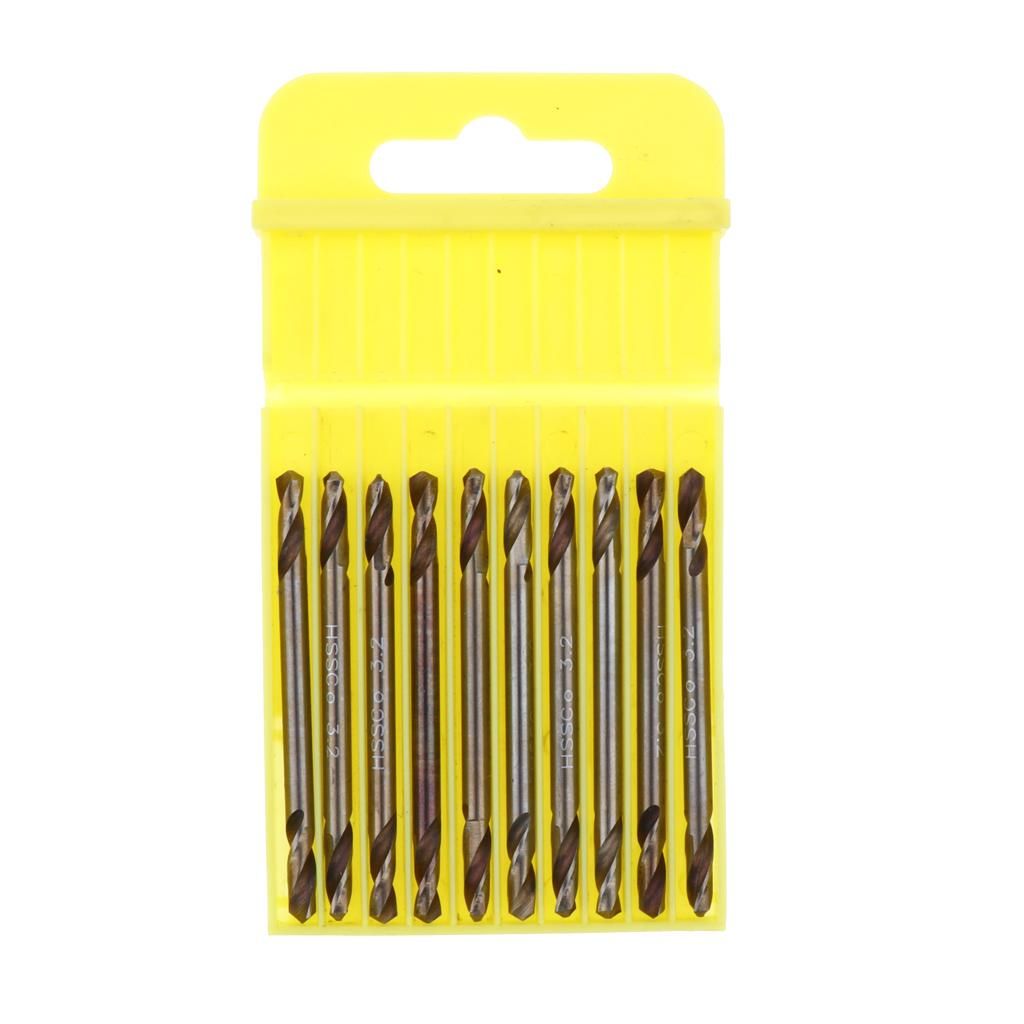 10pcs High Speed Steel HSS Drill Twist Metal Drill Bit