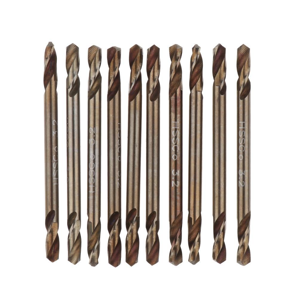 10pcs High Speed Steel HSS Drill Twist Metal Drill Bit