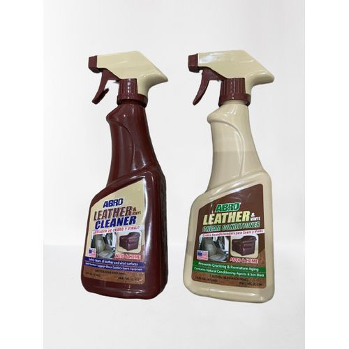 Leather & Vinyl Cleaner + Cream Conditioner 16 Fl Oz