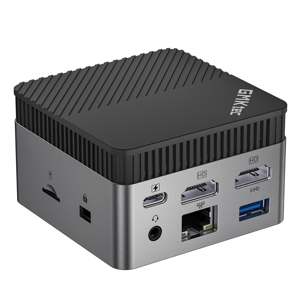 GMK NucBox KB5 Mini PC Intel 11th Jasper Lake N5105 Processor Intel UHD Graphics GPU 8GB+512GB Memory Multiple Ports UK Plug