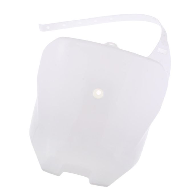 Front White Plastic Number Plate Fender Cover Fairing For Honda CRF70