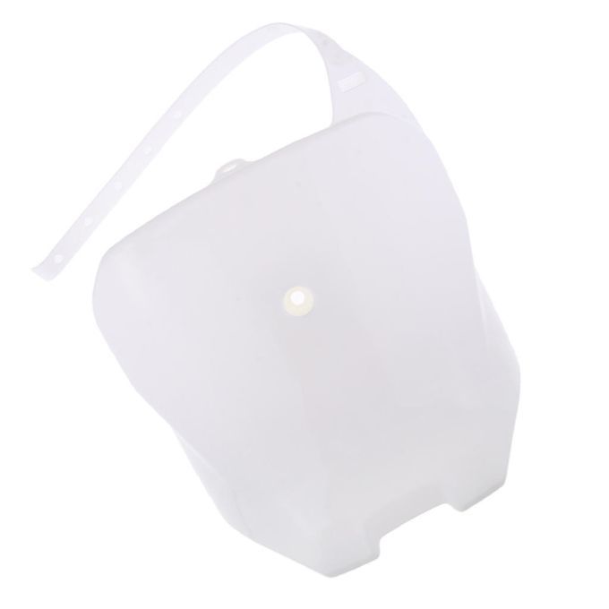 Front White Plastic Number Plate Fender Cover Fairing For Honda CRF70