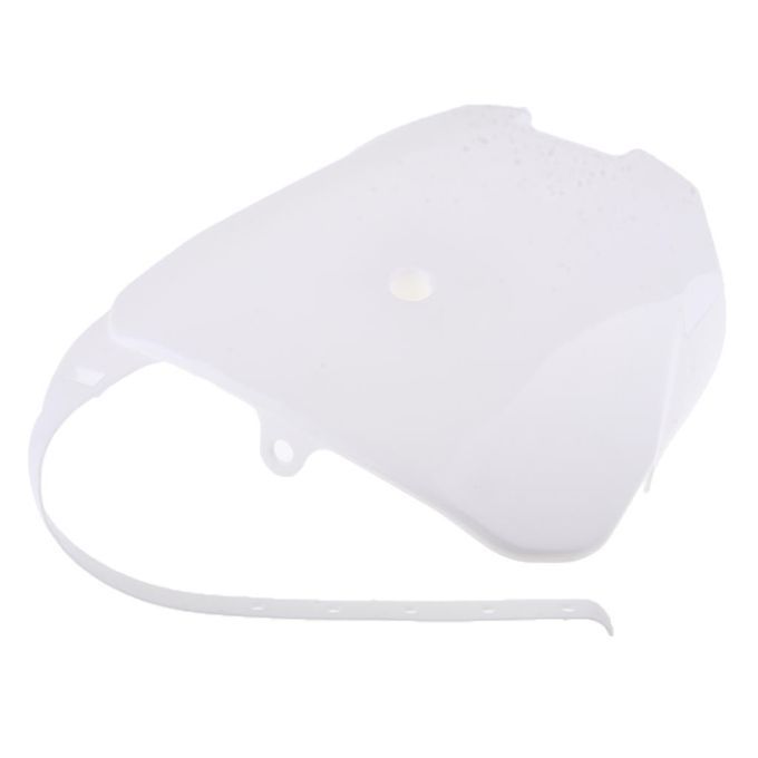 Front White Plastic Number Plate Fender Cover Fairing For Honda CRF70