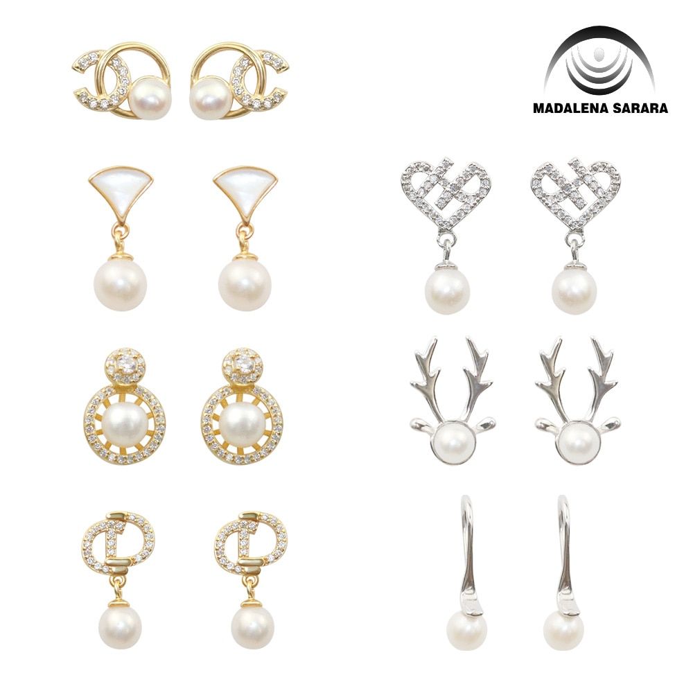 MADALENA SARARA AAA 3-6mm Natural White Freshwater Pearl