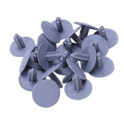 20 Pieces Gray Plastic Mat Against Vehicle Splash Model