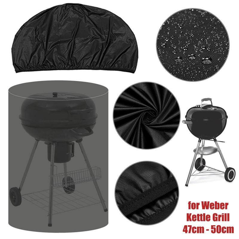 Barbeque BBQ Ball Grill Cover Protective Grill Hood For Weber 47 - 50cm Kettle Grills